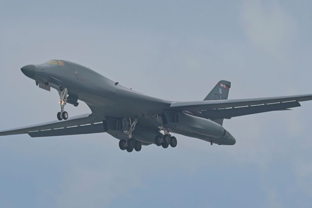 1st In 7 Years: US B-1 Bombers Conduct Guided Exercise With South Korean F-15K Fighters