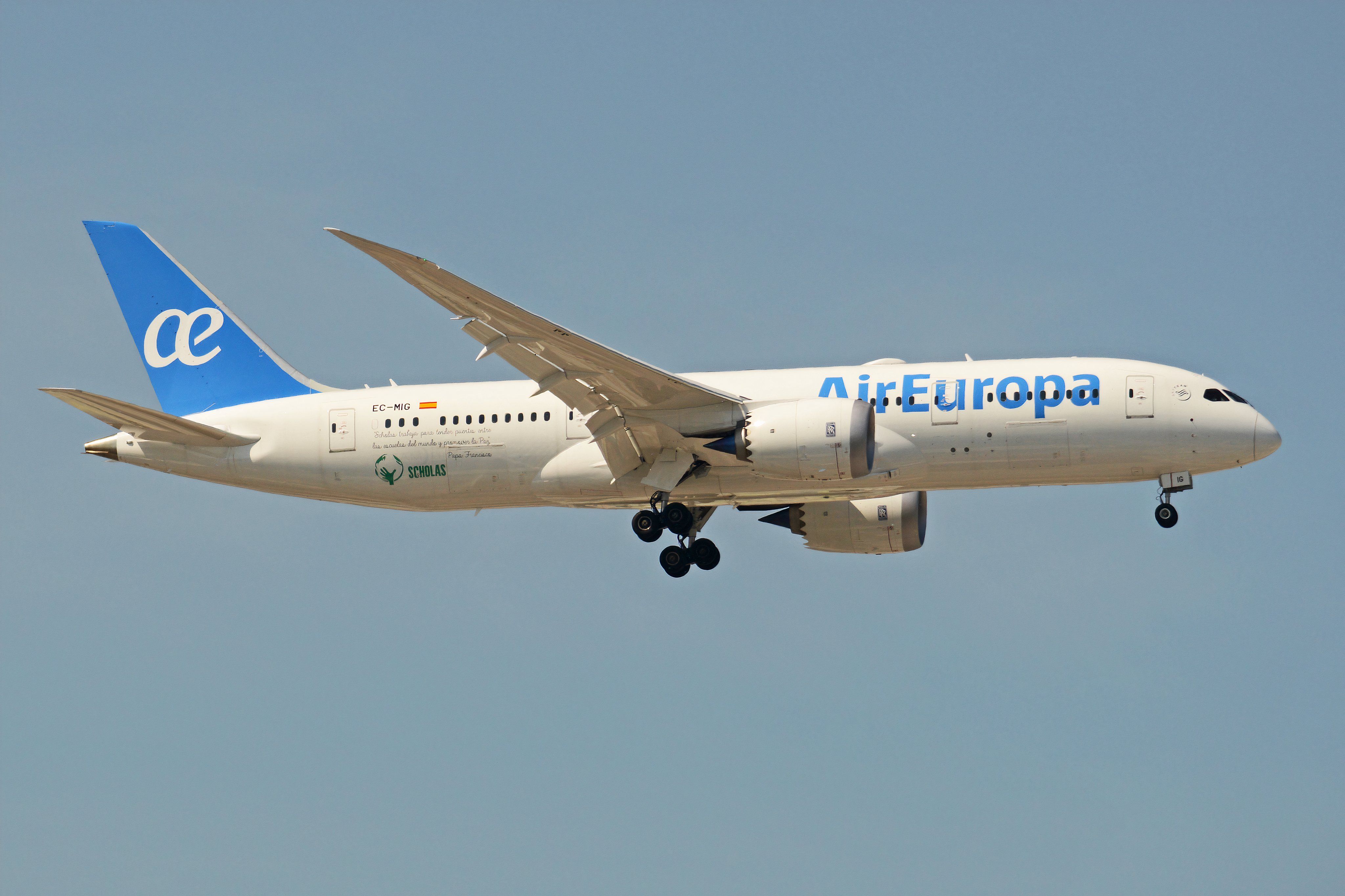 Boeing 787-8 ‘EC-MIG’ Air Europa