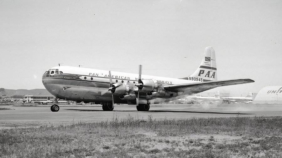 Pan Am's Boeing 377 Had Beds Instead Of Overhead Lockers