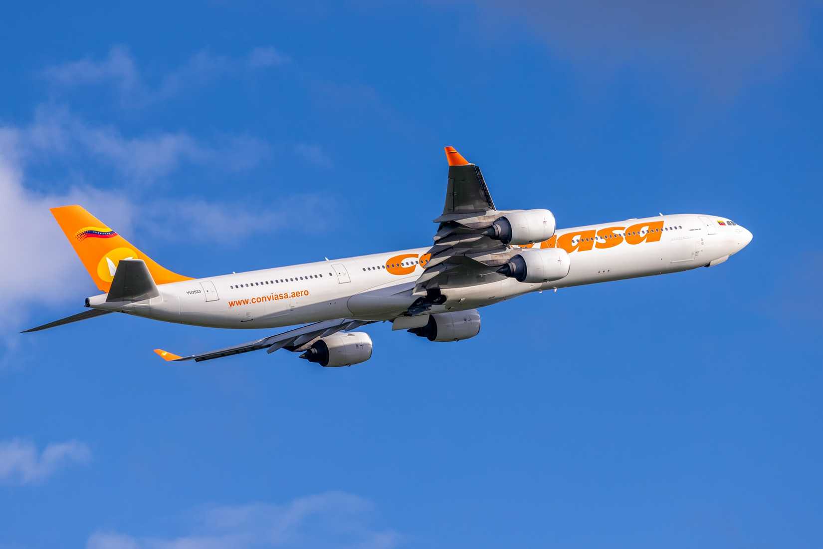 Airbus A340-642 YV3533 Conviasa takeoff at Vnukovo International Airport_3_2_2162181645