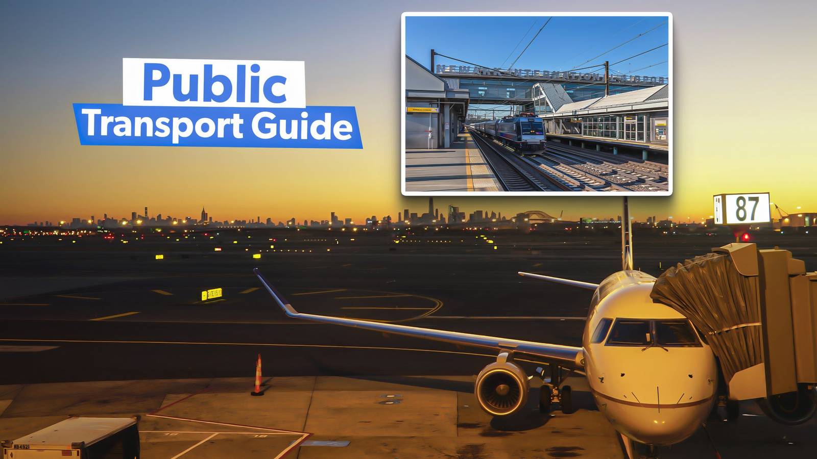 How To Access Newark Liberty International Airport By Public Transport