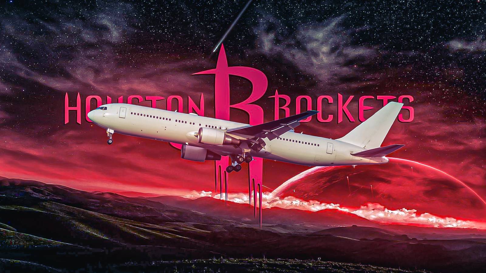 What Aircraft Do The Houston Rockets Fly?