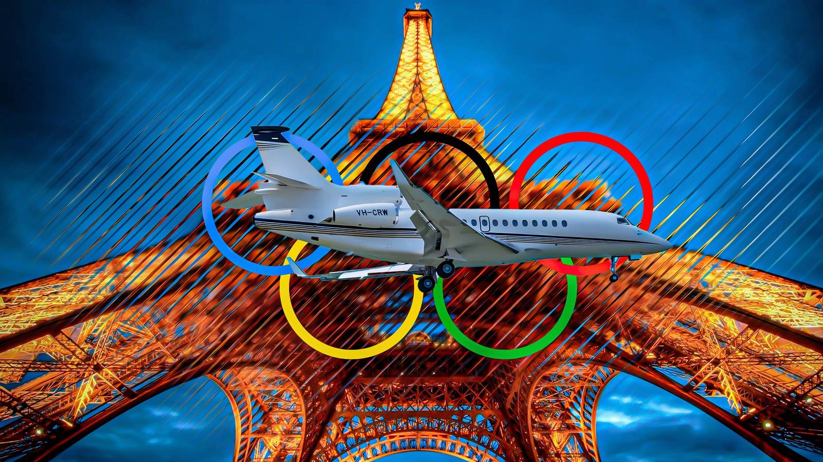 A Look At The Expected Private Jet Activity Ahead Of The 2024 Summer Olympics