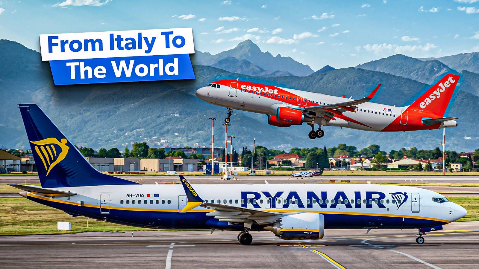 Italy Key Map Top 5: The Largest Airlines In Italy By International Seat Availability