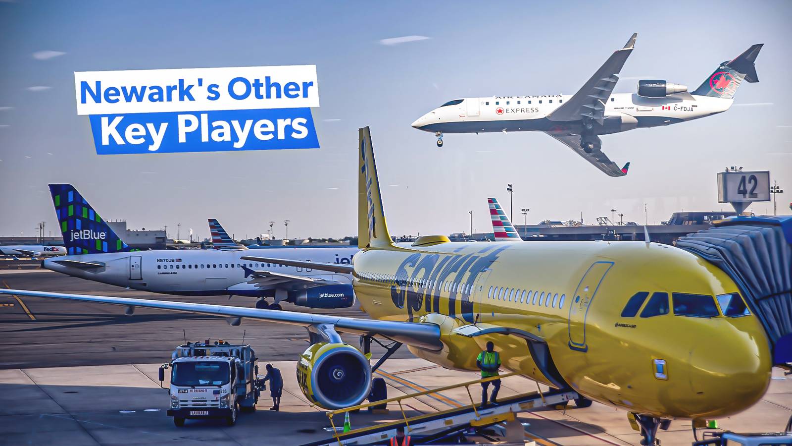 Not Just United: Examining The Other Airlines With Large Presences At Newark Airport