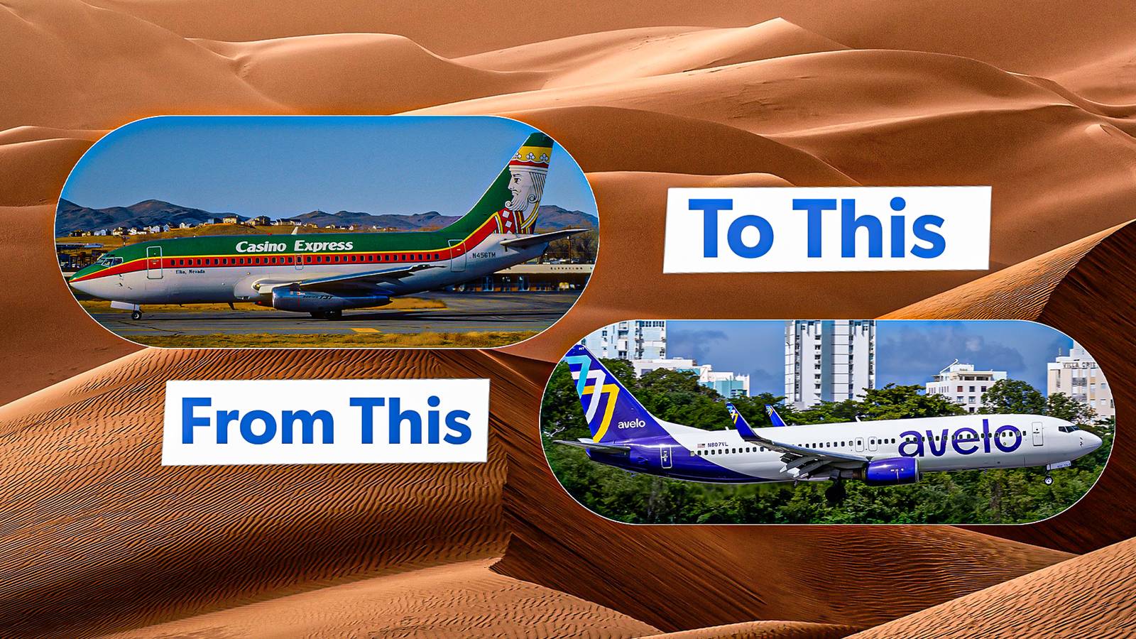Casino Express Airways: The Story Of Avelo Airlines' 20th-Century Charter Predecessor