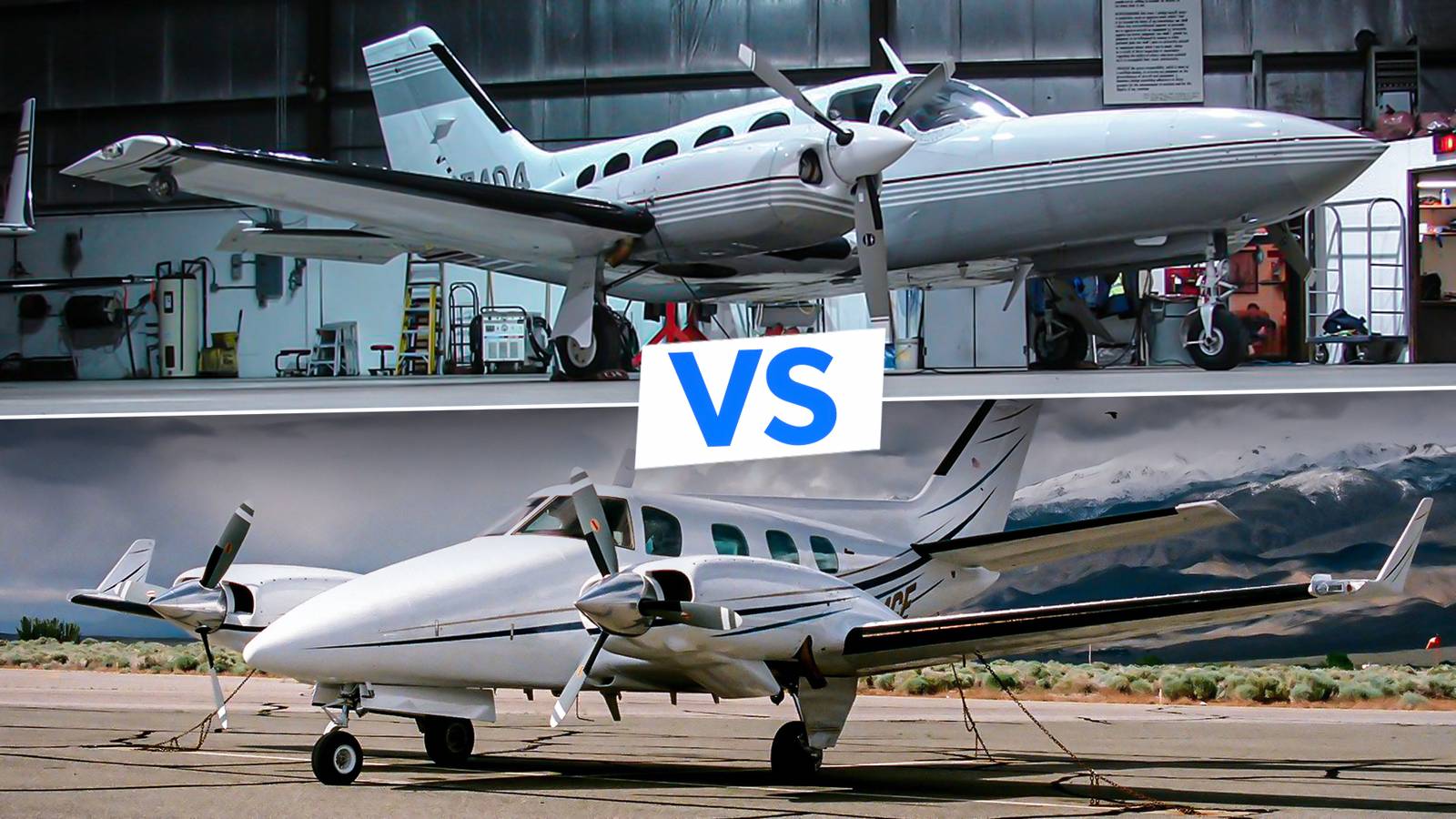 Twin Engines: The Beechcraft Duke Vs. The Cessna Golden Eagle