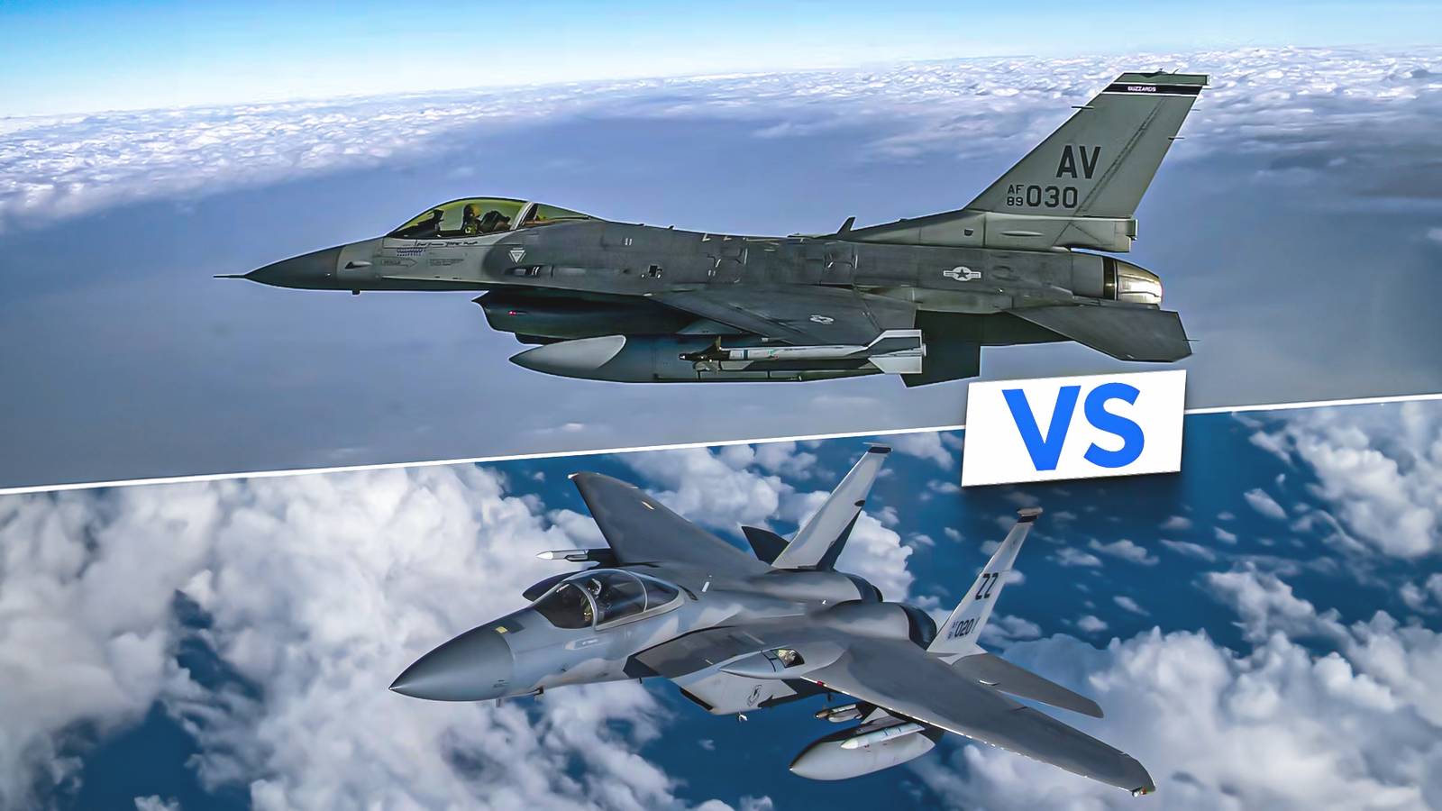 F-15 Eagle Vs F-16 Fighting Falcon: Air Superiority Fighter Showdown