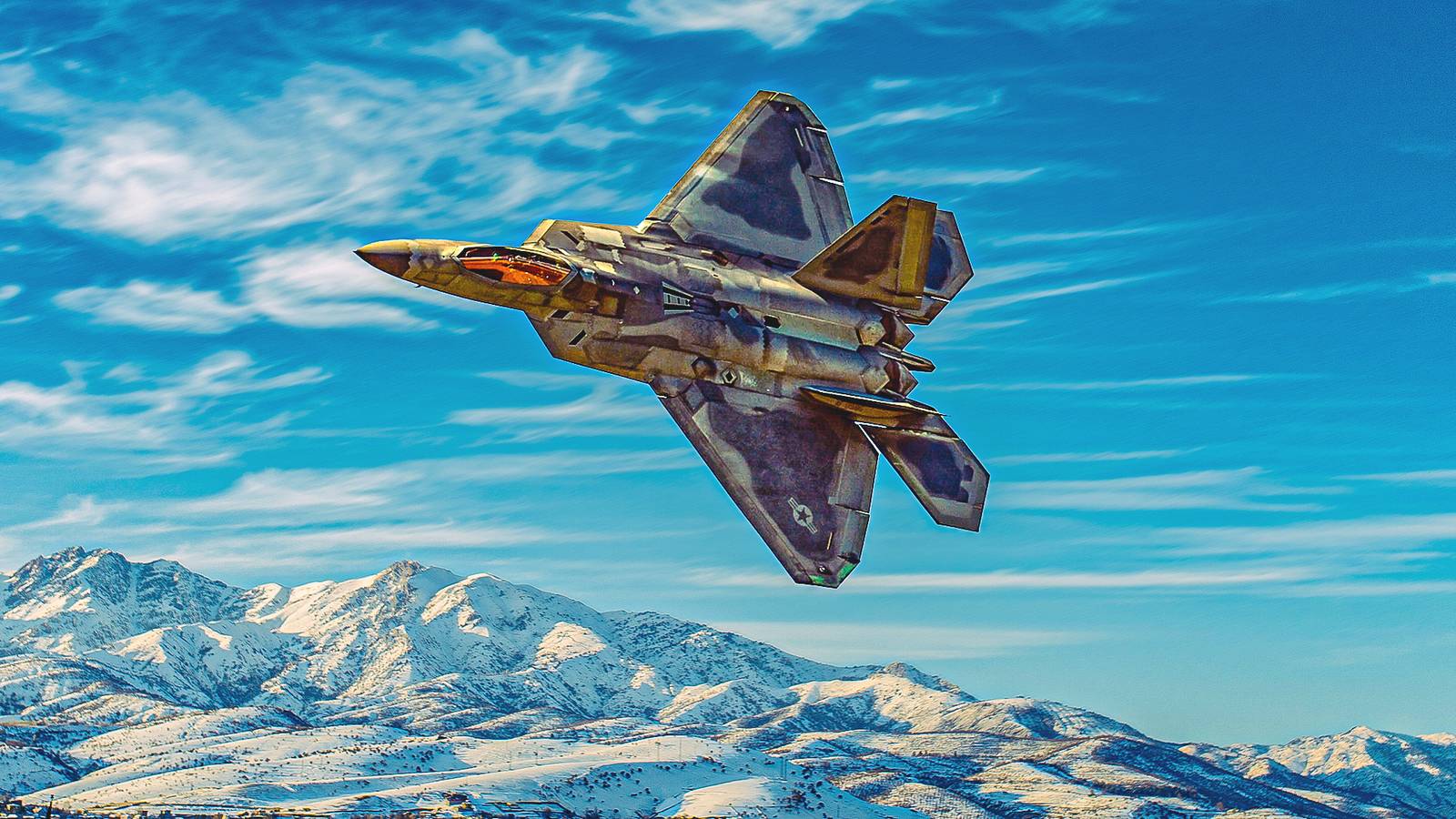 What Operations Did The F-22 Raptor Participate In For The US Military?