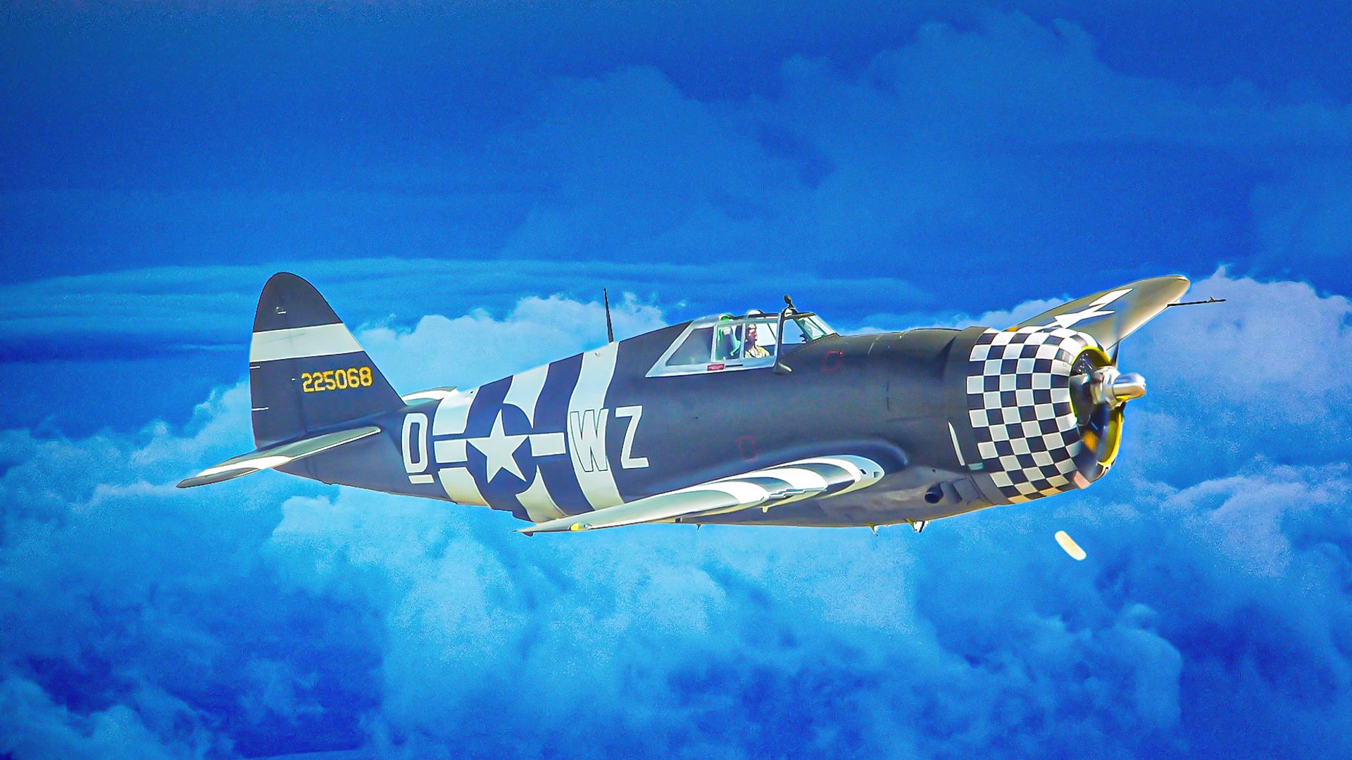 WW2 History: The Legendary US P-47 Thunderbolts In The European