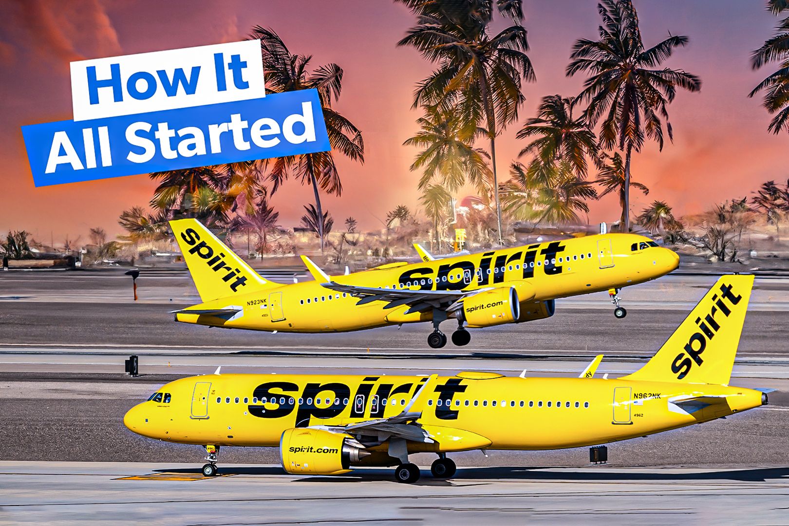 Did You Know Spirit Airlines Began Life As An International Charter Carrier?