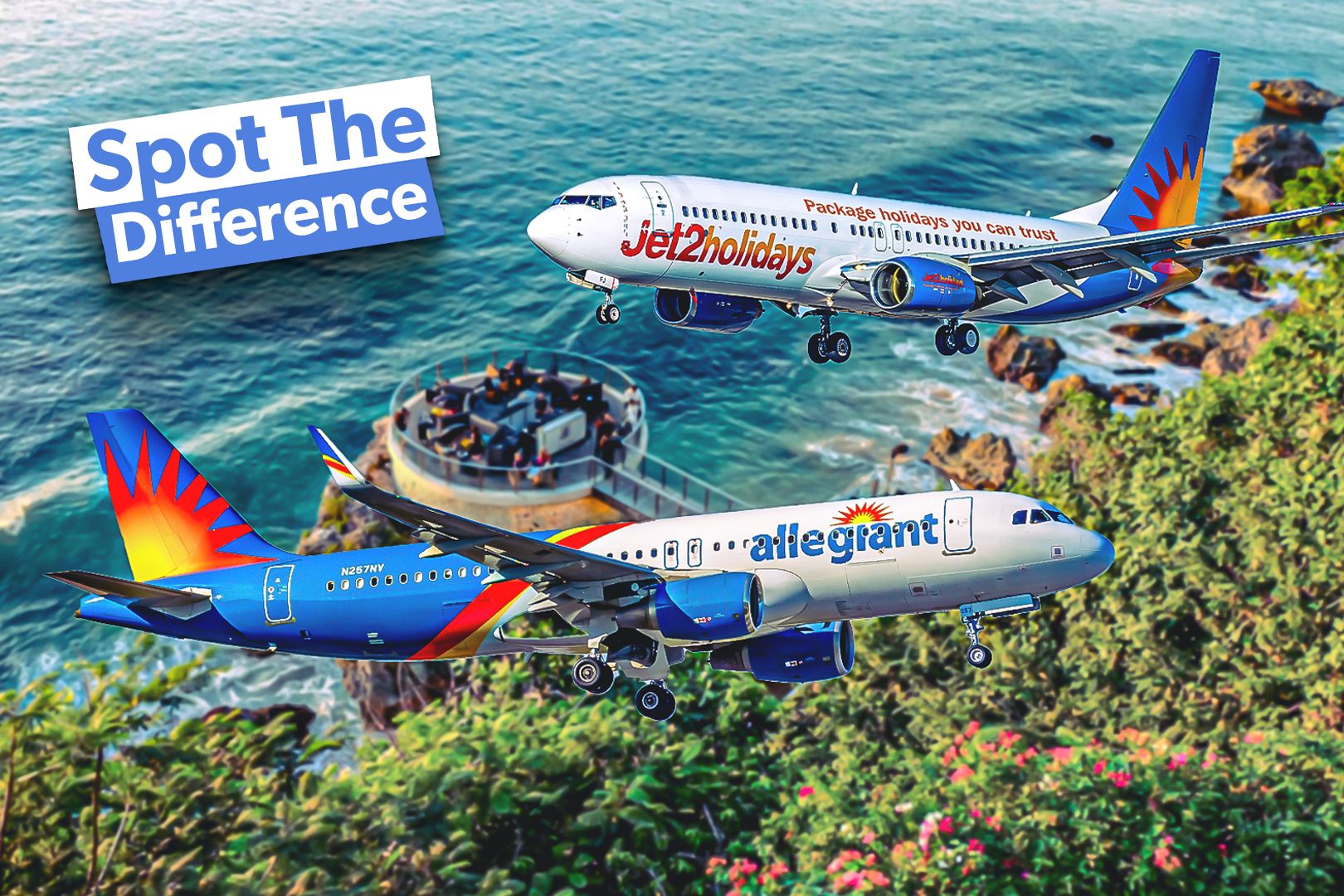 Jet2 Allegiant Livery Comparison Custom Thumbnail