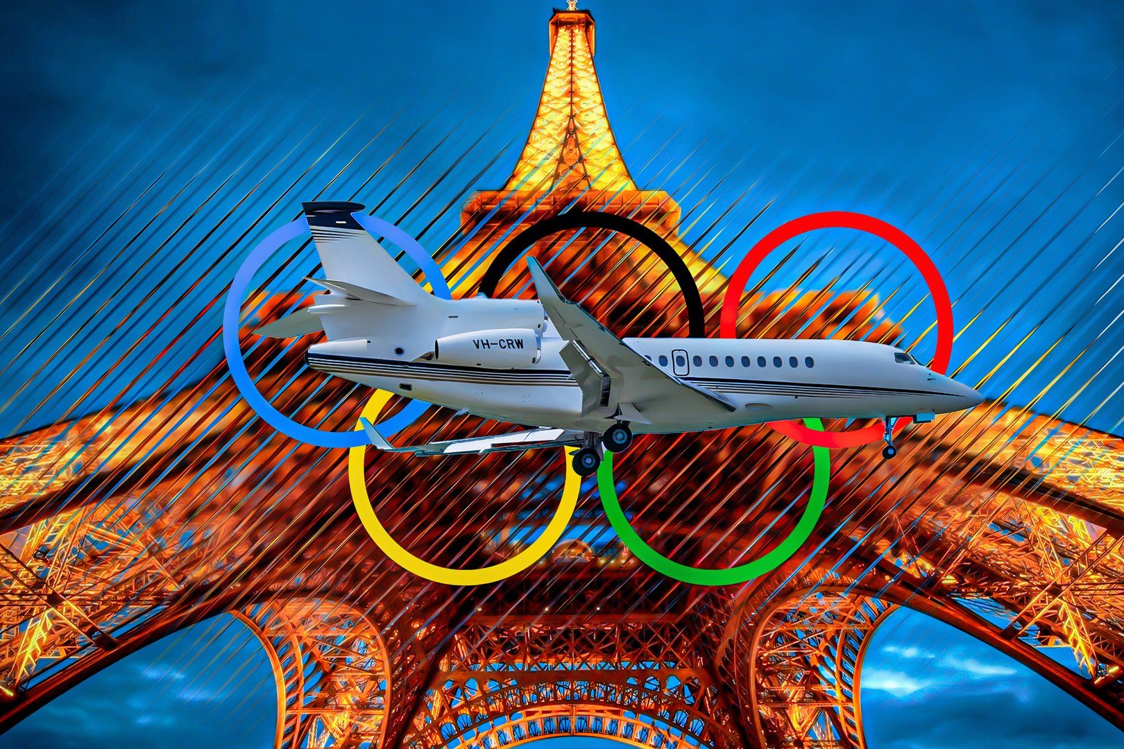 A Look At The Expected Private Jet Activity During The 2024 Summer Olympics