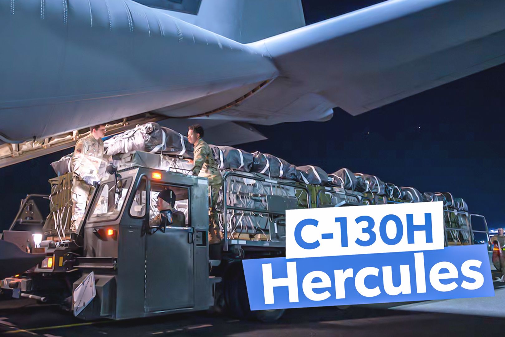 5 Humanitarian Efforts Supported By The C-130H Hercules