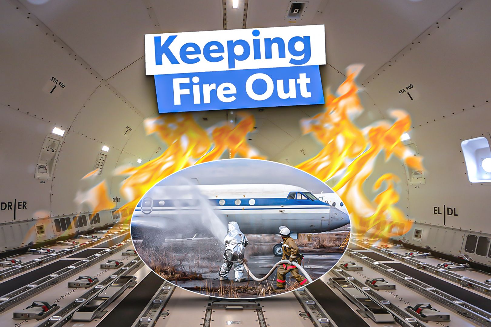 How Are Aircraft Designed To Mitigate The Effects Of Cargo Hold Fires?