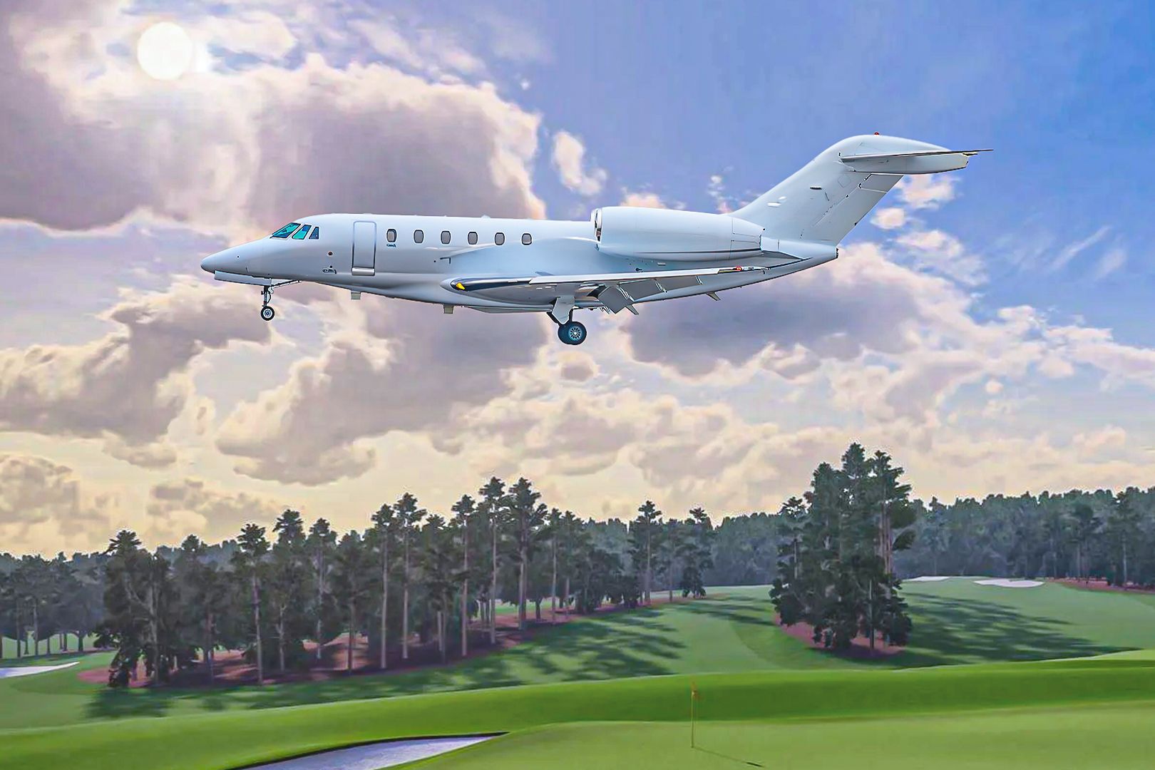 What Is The Private Jet Flown By The PGA Tour?