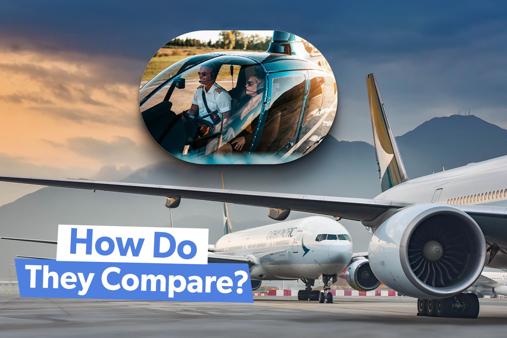 Helicopters Vs Fixed-Wing Aircraft: A Look At How They Differ For Pilots
