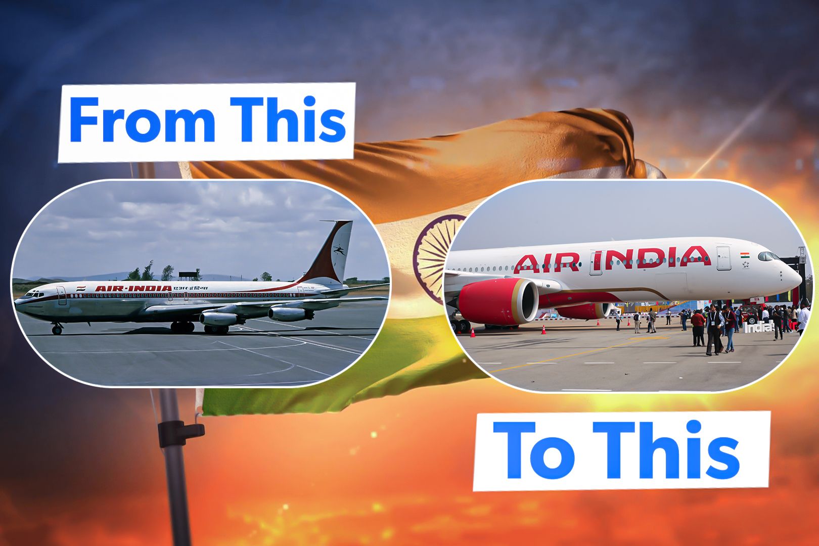 How Has Air India's Livery Evolved Over The Years?