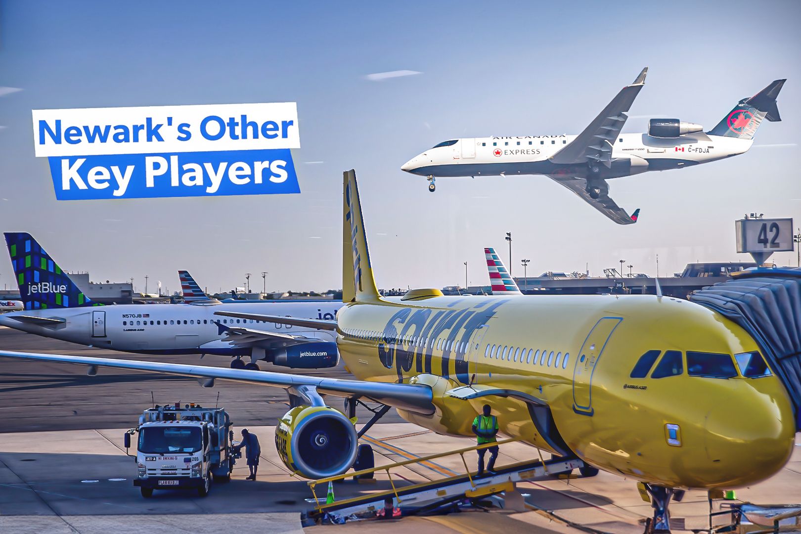 Not Just United: Examining The Other Airlines With Large Presences At Newark Airport