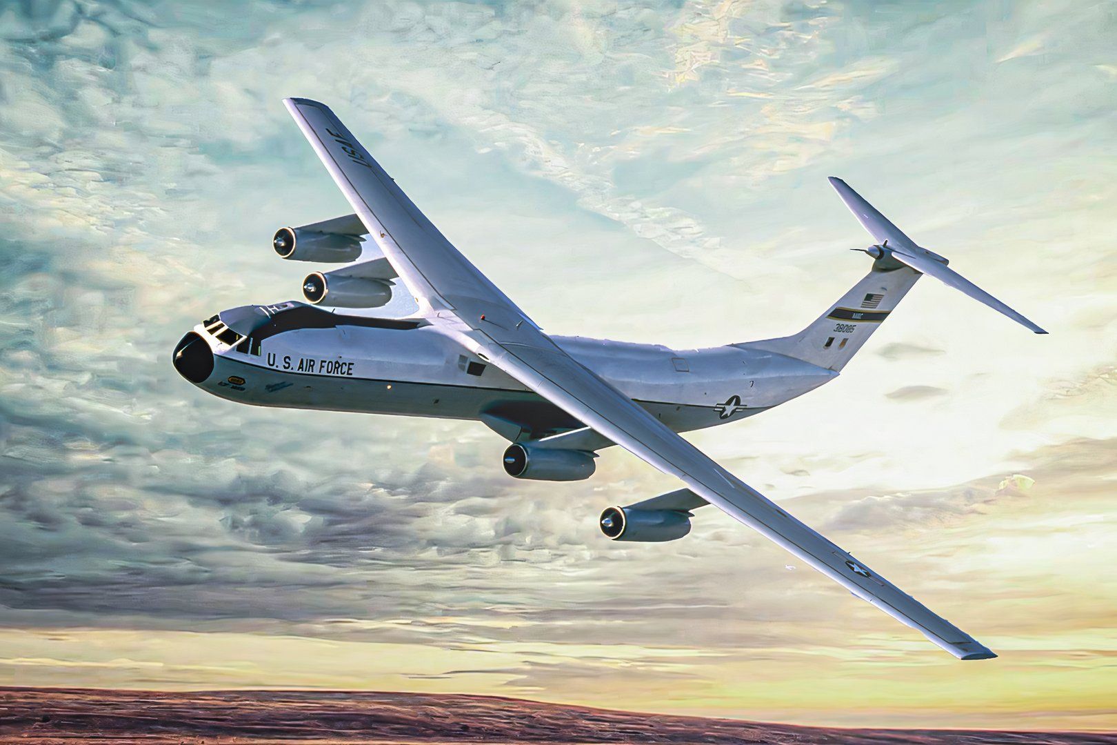 How Did The C-141 Starlifter Support US Military Operations?
