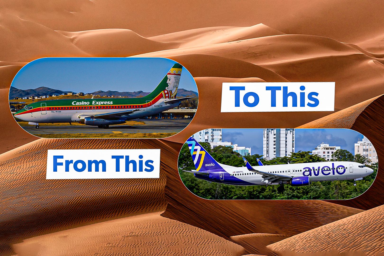 Casino Express Airways: The Story Of Avelo Airlines' 20th-Century Charter Predecessor