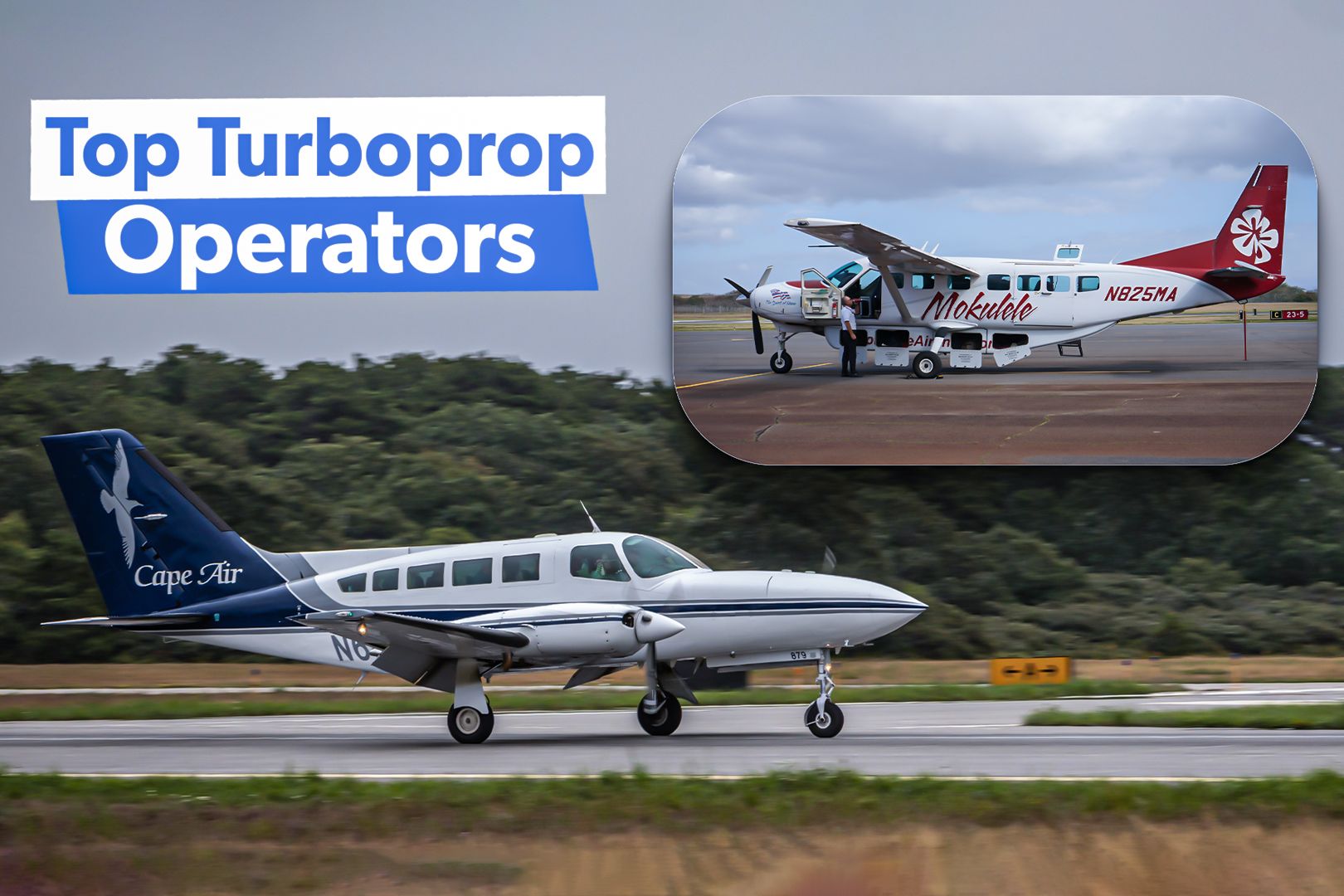 Top 5: The Carriers Operating The Most US Domestic Flights With Turboprop Aircraft