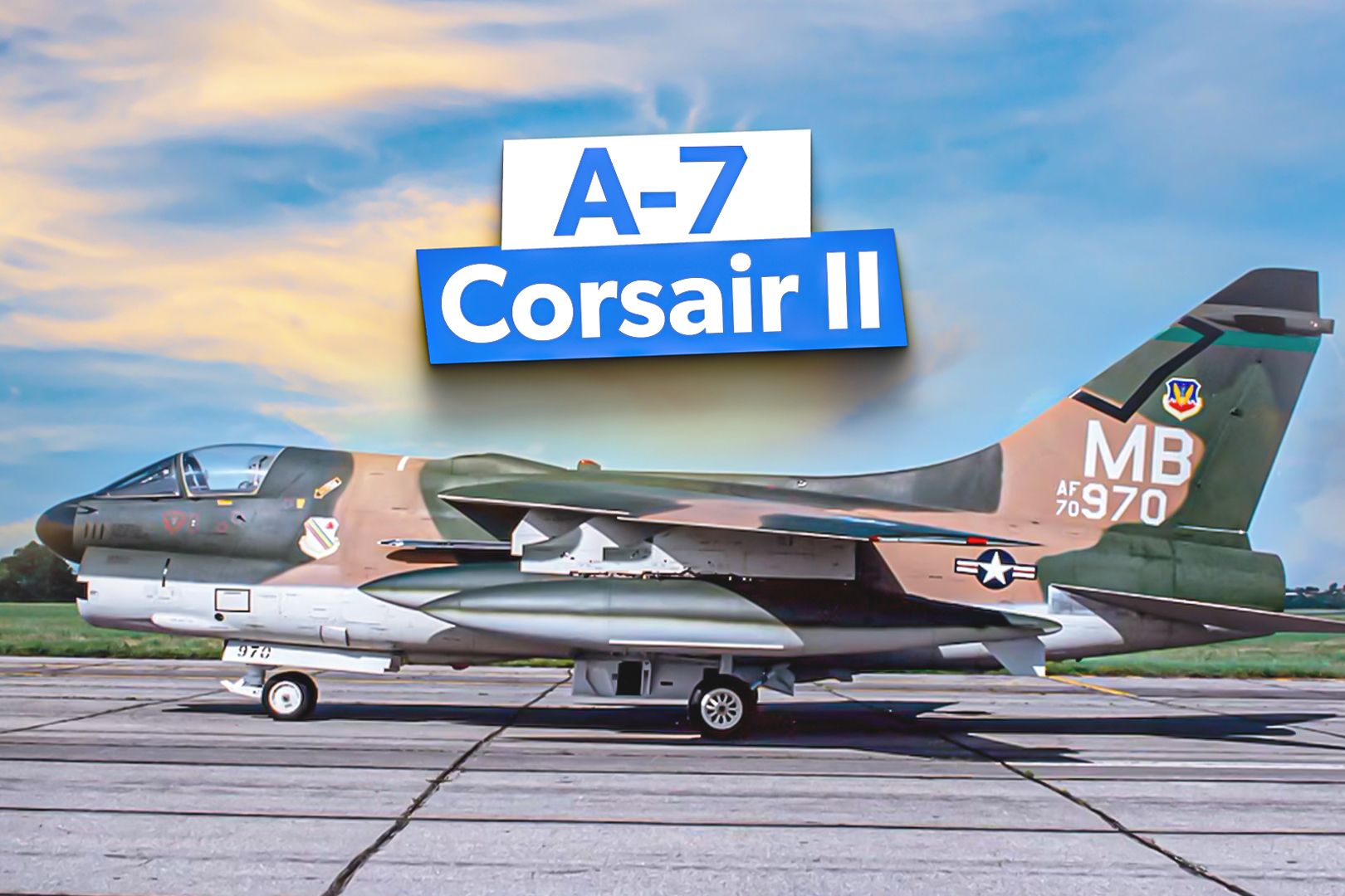 The Right SLUF: What To Know About The Stubby A-7 Corsair II US Cold War Plane