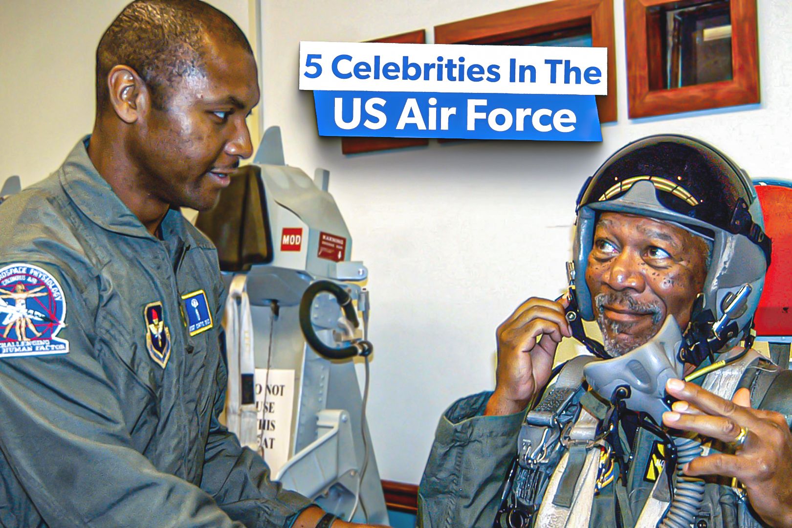 5 Celebrities Who Served In The US Air Force