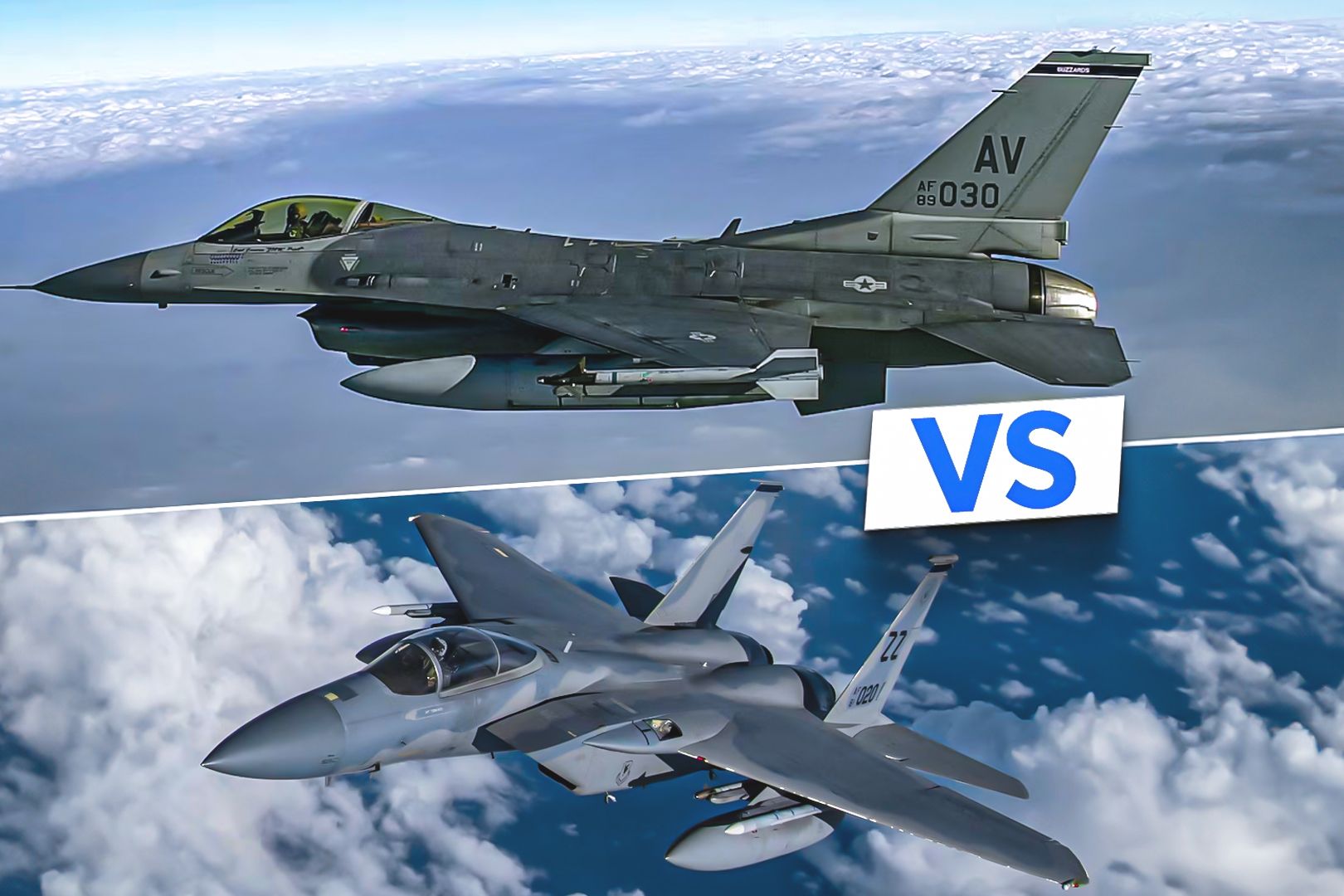 F-15 Eagle Vs F-16 Fighting Falcon: Air Superiority Fighter Showdown