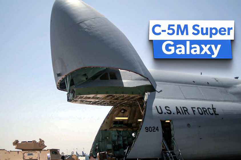 5 Galaxy Rear Ramp C-5M Super Galaxy: 5 Big Facts About The US Air Force's Most Massive ...