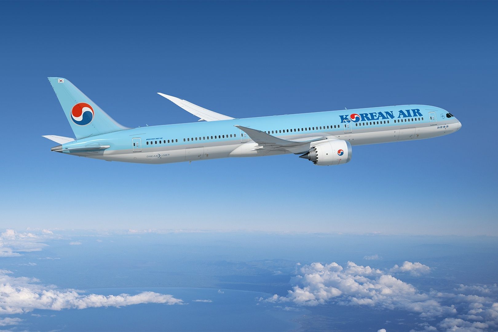 KOREAN AIR 787-10 コリアン 大韓航空 ボーイング NG Korean Air To Debut Boeing 787-10 Dreamliner On 2 US Routes