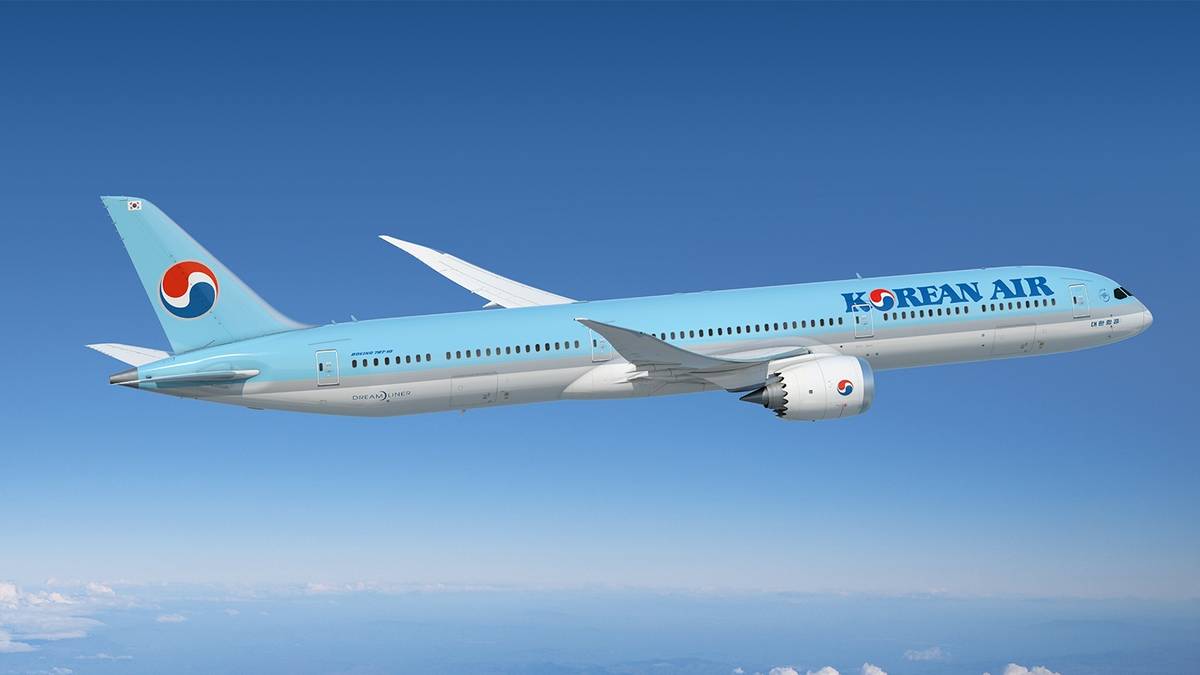 Korean Air Launches First Boeing 787-10 On Bangkok Route