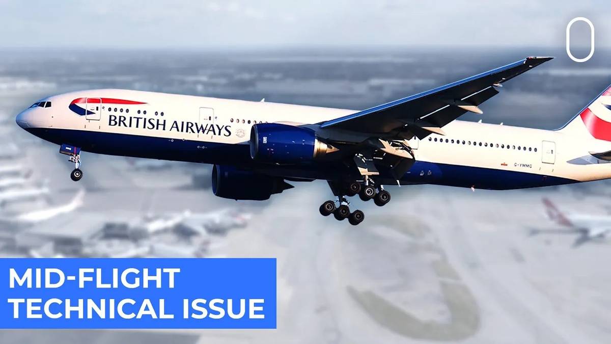 British Airways Boeing 777 Returns To London Heathrow Amid Possible