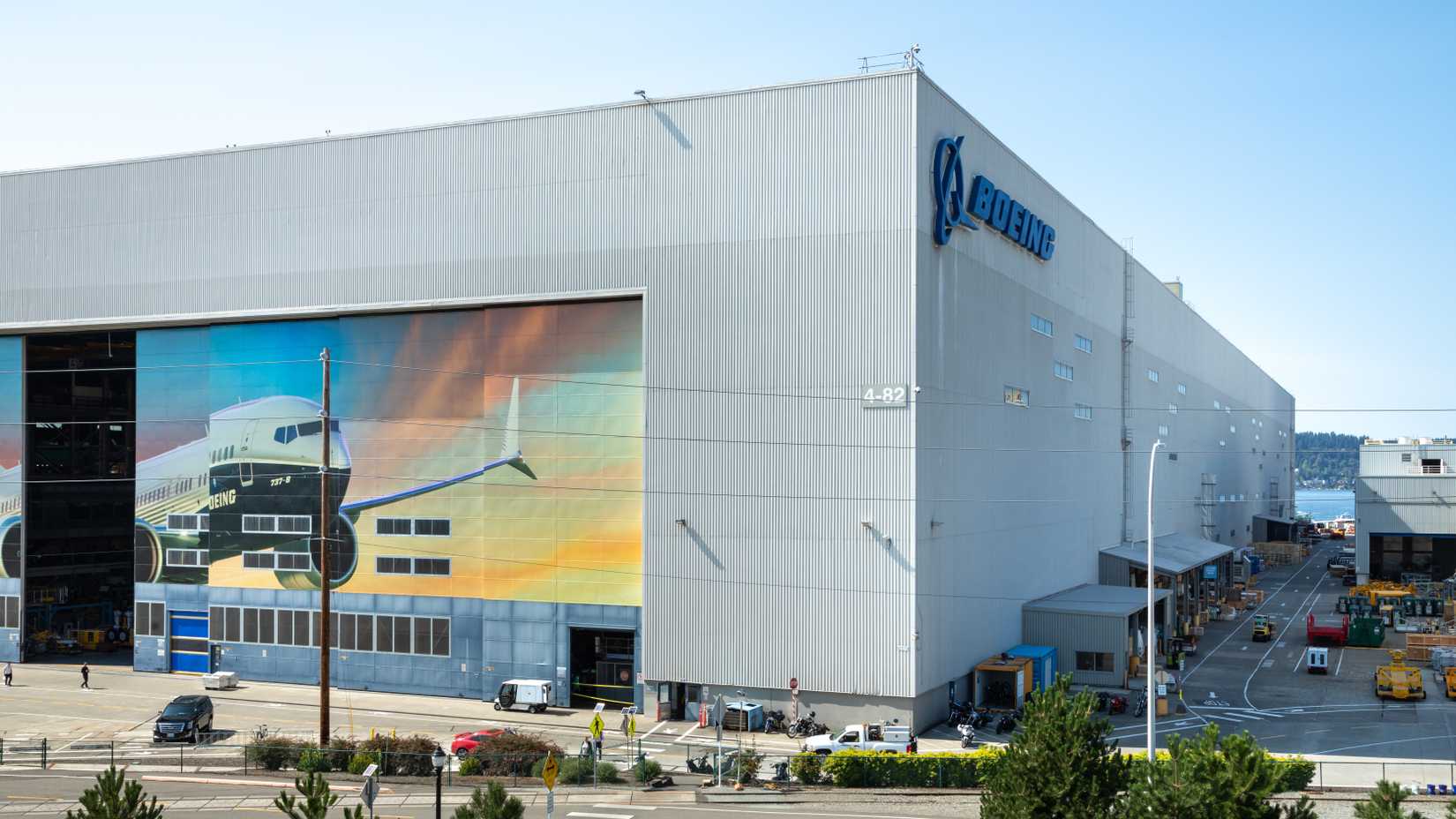 An Image Of A Boeing Facility