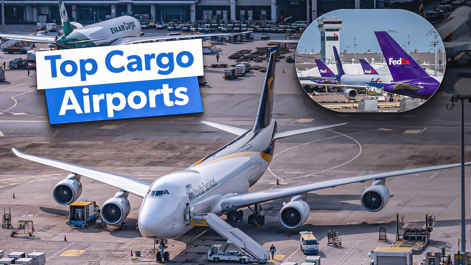 Top 5: The World's Busiest Cargo Airport By Metric Tonnes Processed