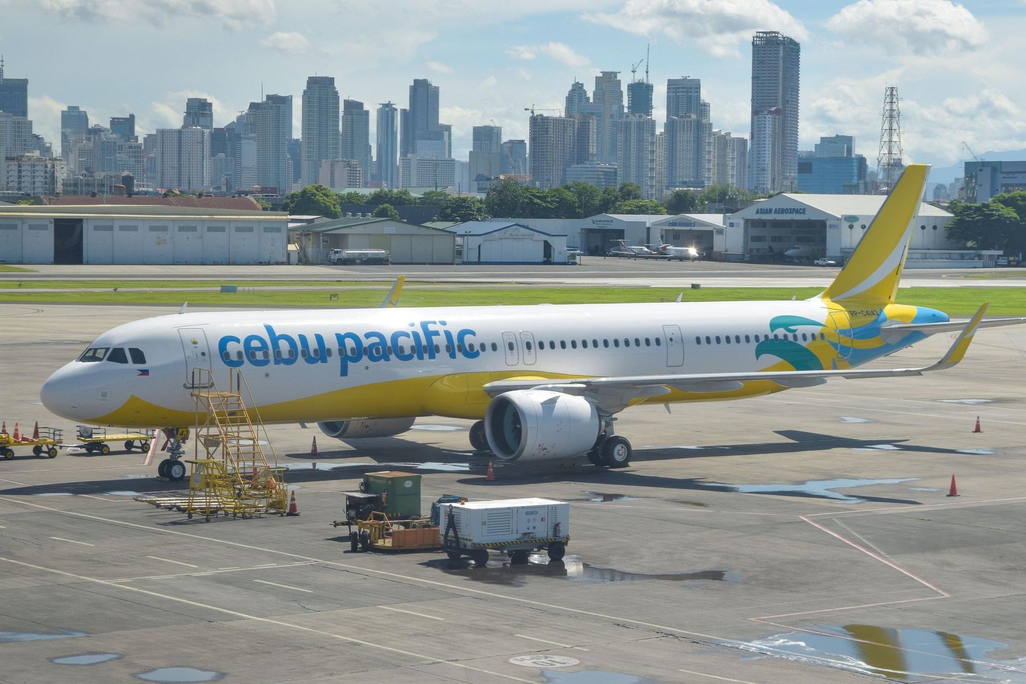 Cebu Pacific Inducts Airbus A321neo At Manila Ninoy Aquino Airport