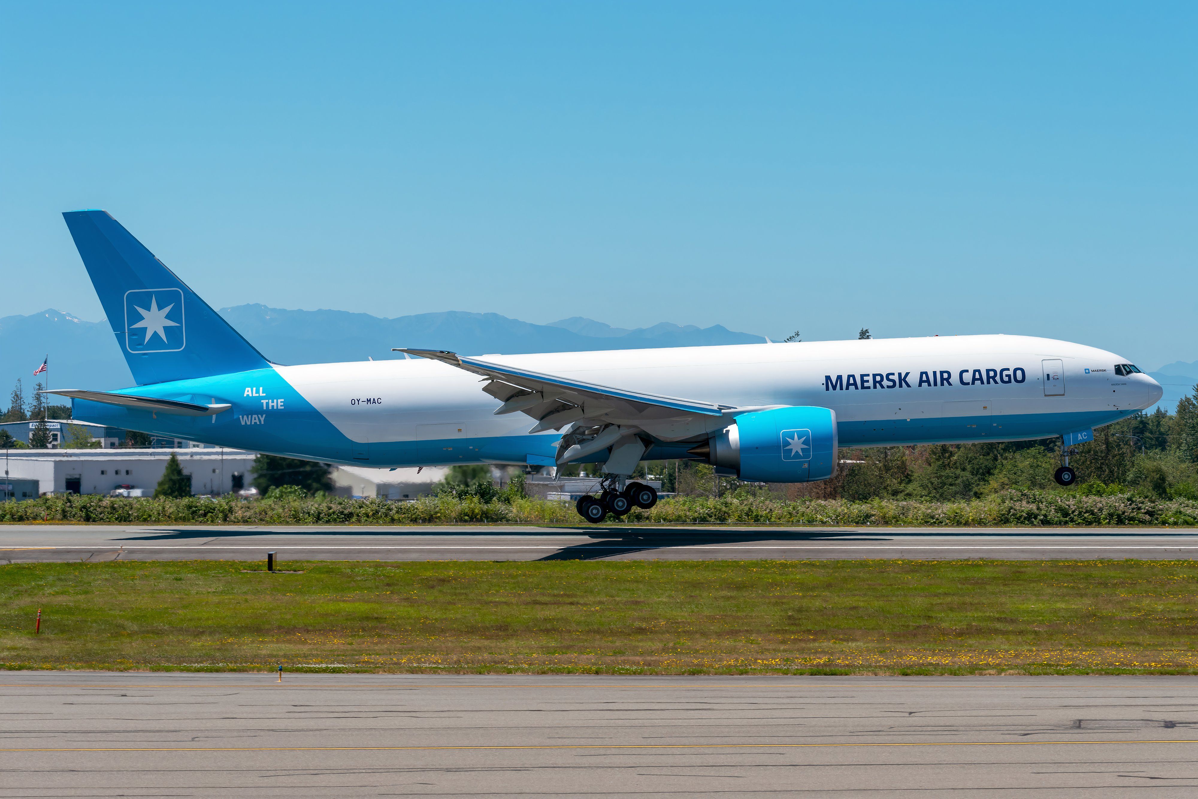 Spotted: All Boeing 767 Cargo Airline Maersk Prepares To Receive 1st 777F