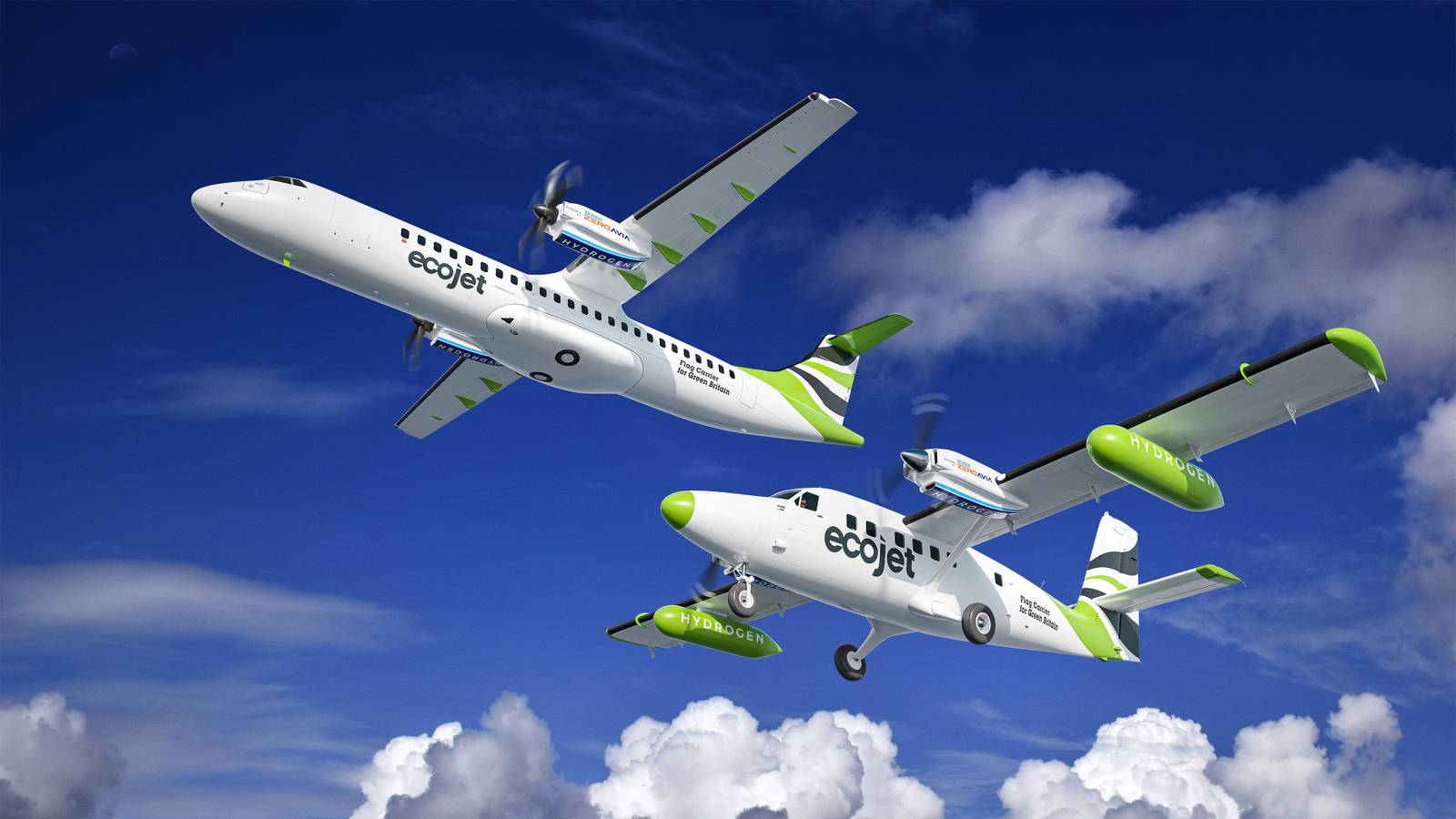 Scotland's Ecojet Signs For ZeroAvia Hydrogen-Electric Turboprop Engines