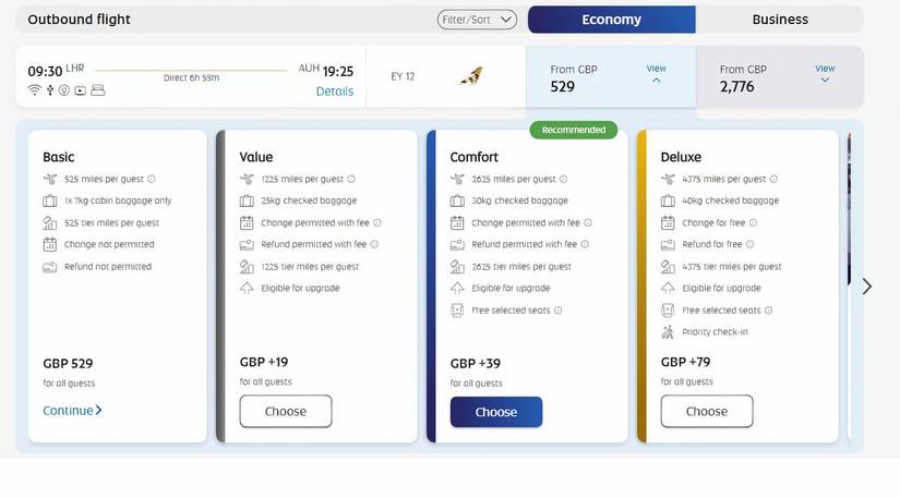 Word Classes Types The Different Tiers Of The Etihad Guest Frequent Flyer Program