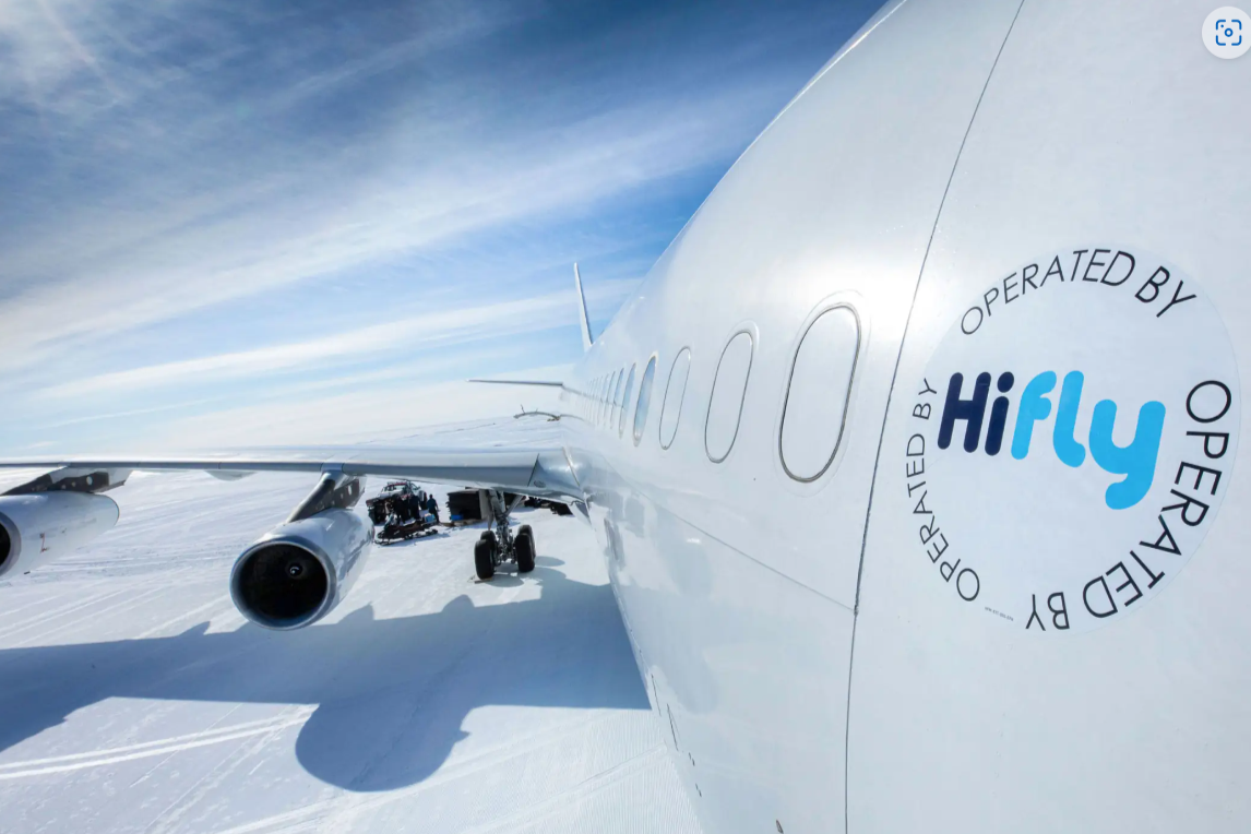 Throwback: When Hi Fly's Airbus A340 Returned To Antarctica