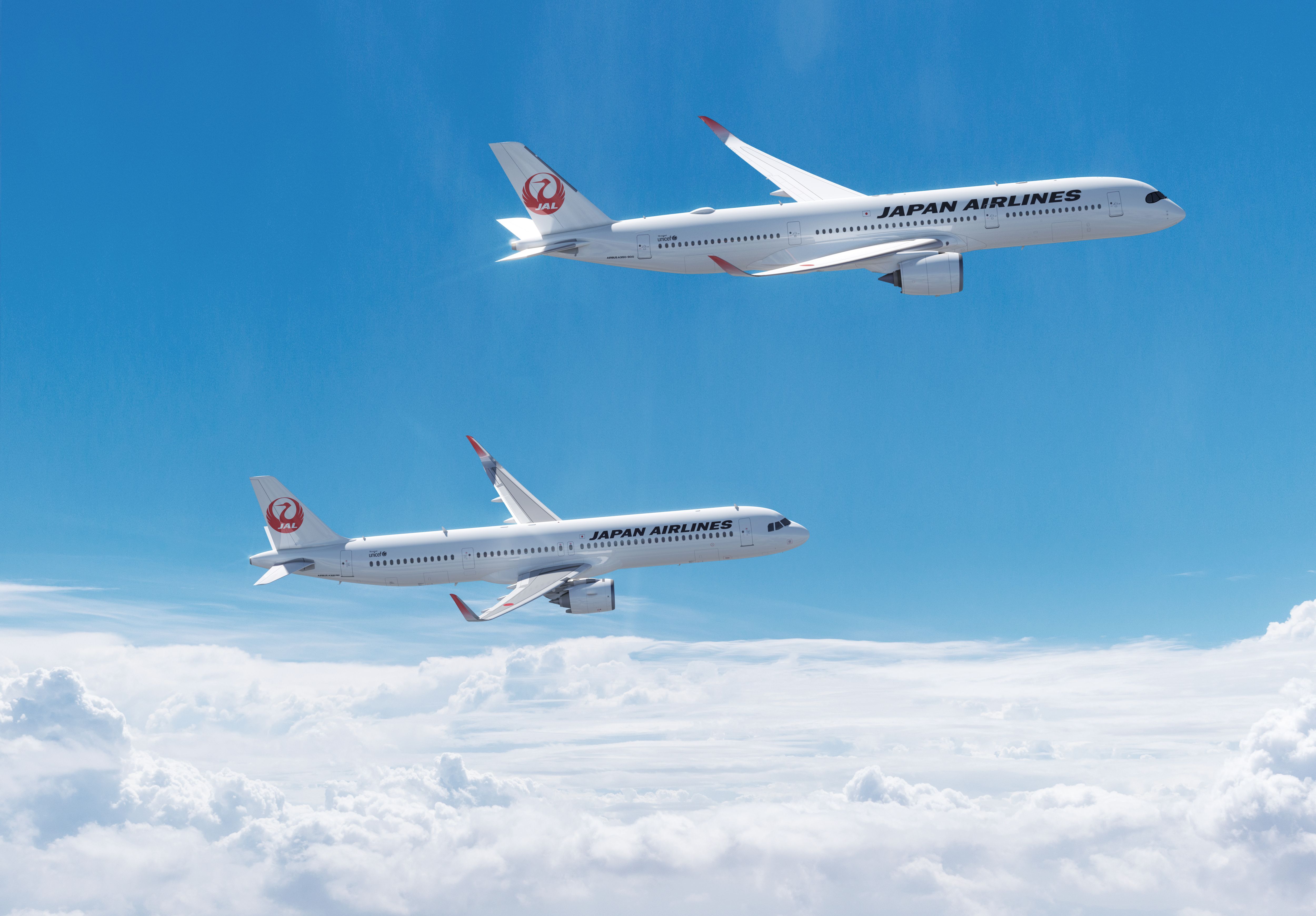 Japan Airlines Signs Order For 20 Airbus A350-900 and 11 A321neo