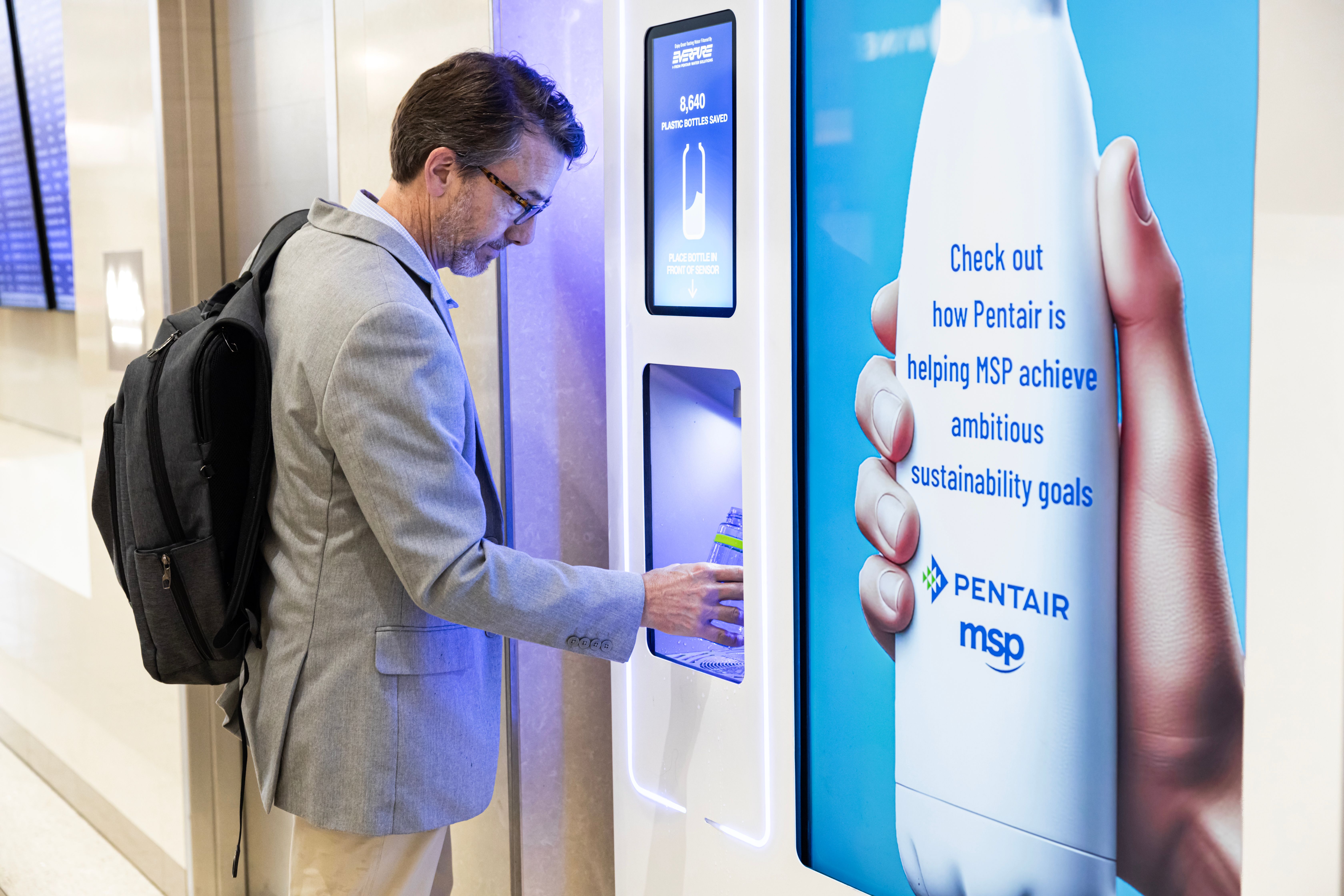 Minneapolis-St. Paul World's 1st Airport With Free Water HydroStations