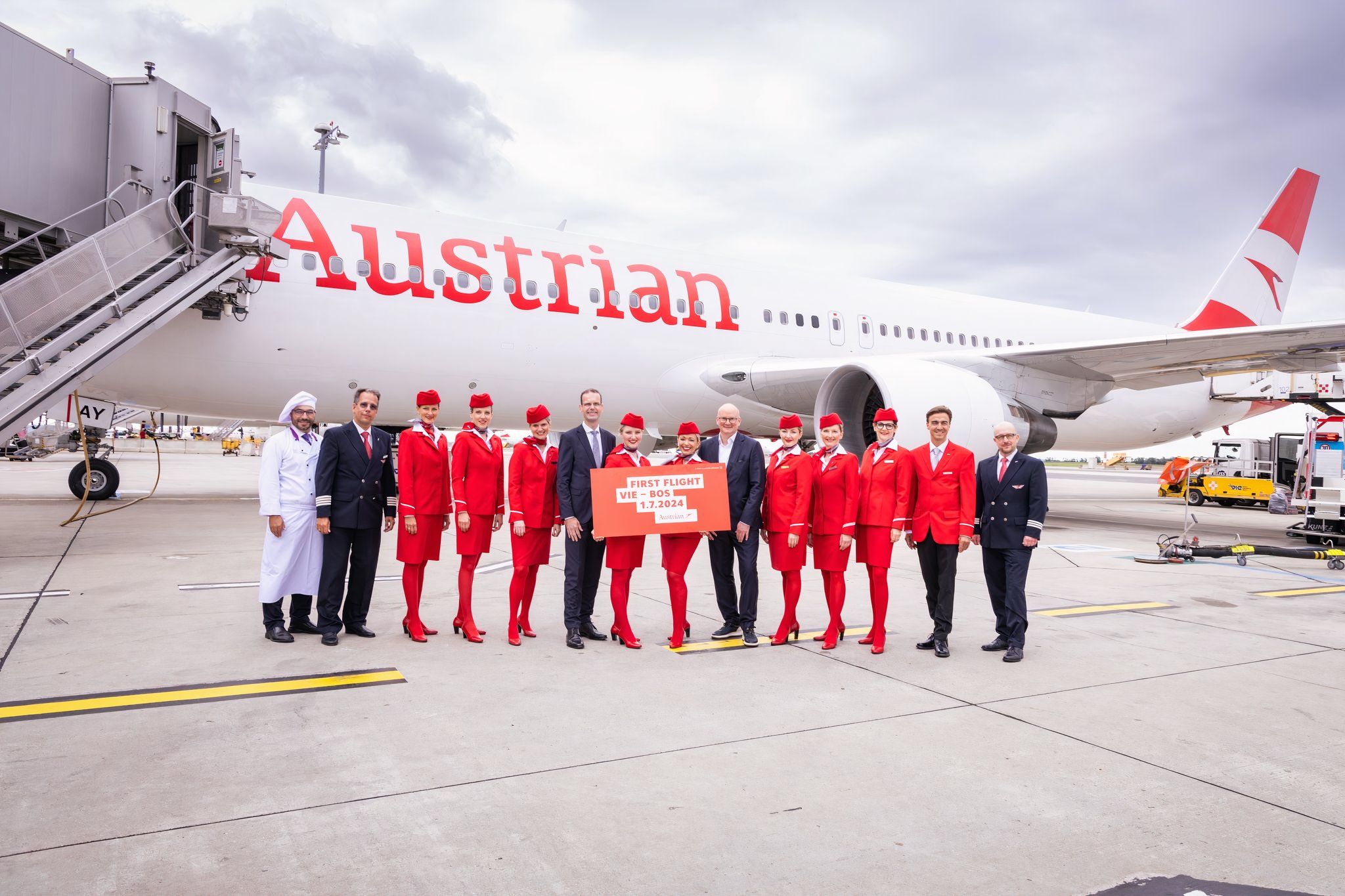 Take Off: Austrian Airlines Begins 7th North American Destination With Boston Boeing 767 Launch