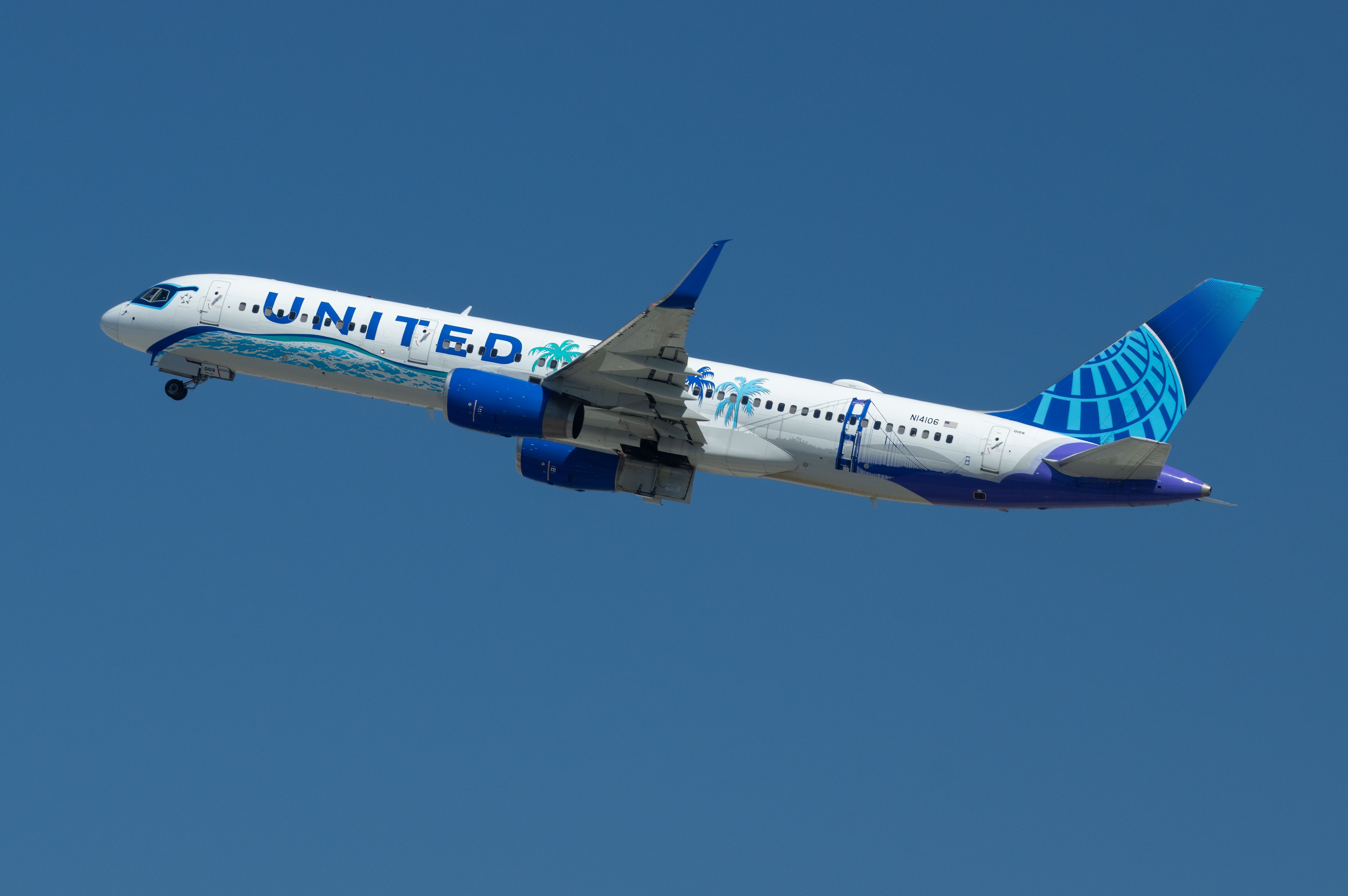 30-Year-Old United Airlines Boeing 757-200 Suffers Flaps Issue During Approach In Lihue