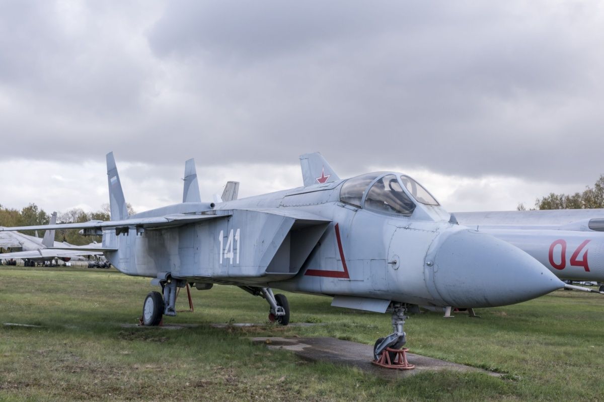 Retired Yak-141 in a museum