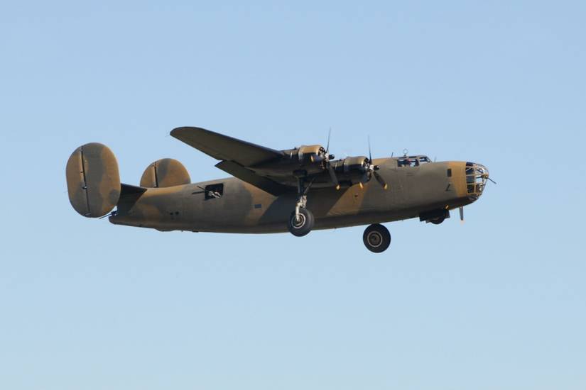 B-24 Liberator in flight