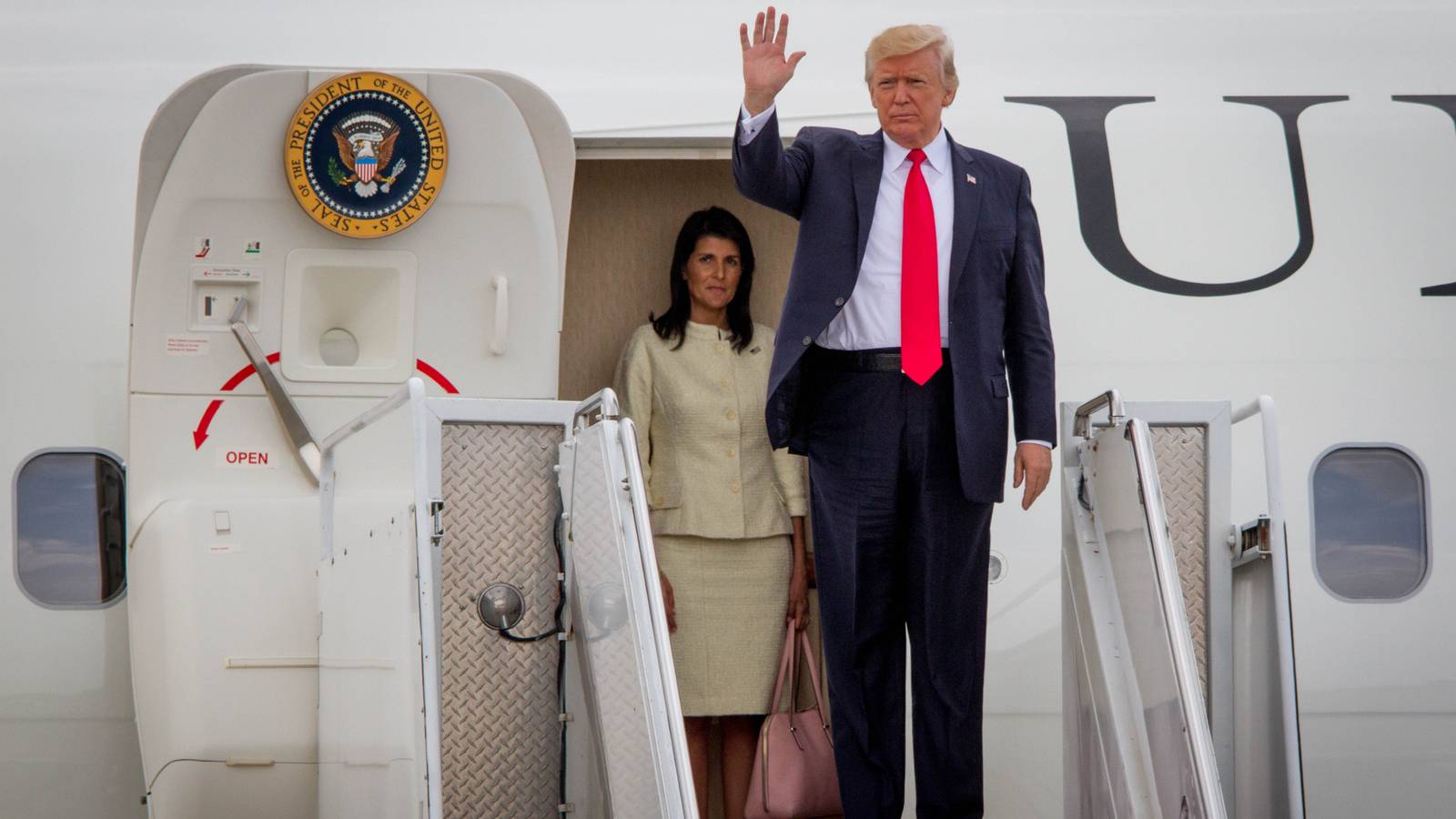 Air Force One Livery In Peril Again: Trump Vows To "Absolutely" Reverse Biden's Pick Of Kennedy Blue