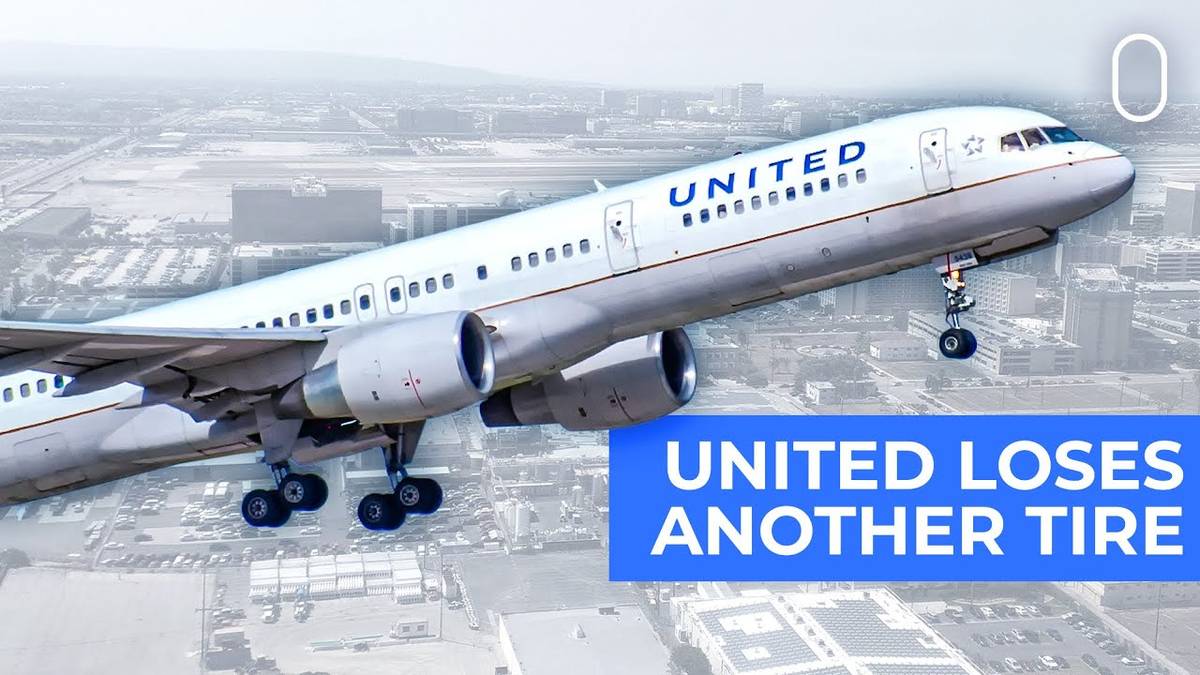 United Airlines Boeing 757 Loses Tire During Takeoff From LAX