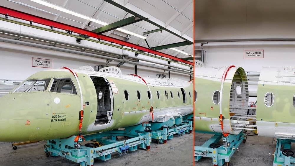 Farnborough Airshow: Deutsche Aircraft Starts Building 1st D328eco TAC 1