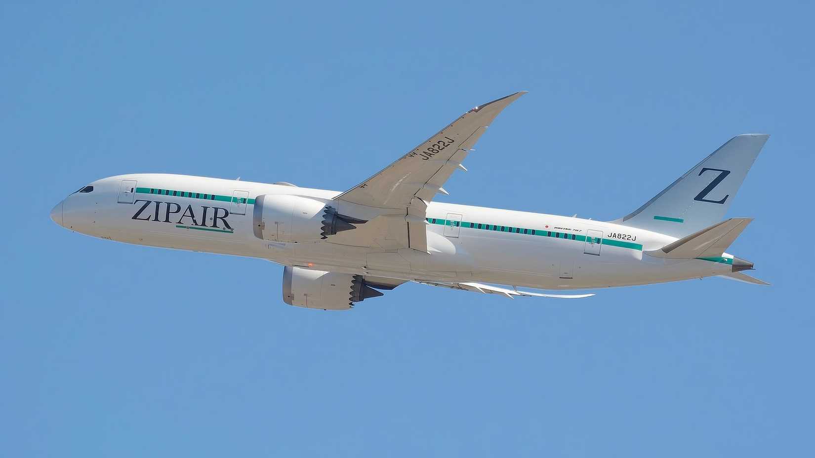 ZIPAIR Boeing 787 Inflight